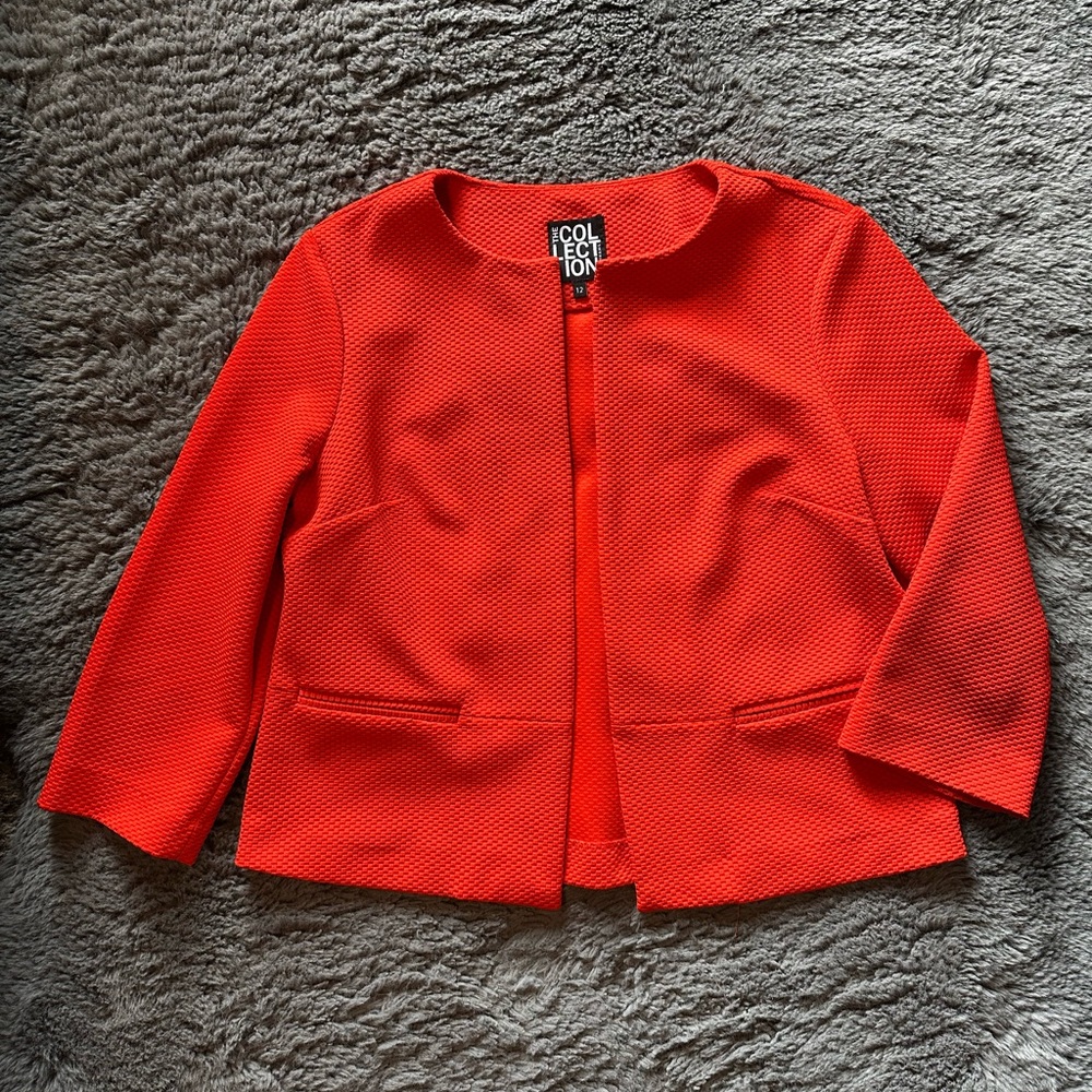 Red blazer